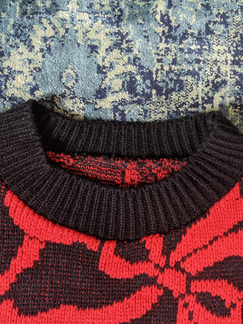 Red Bow Sweater